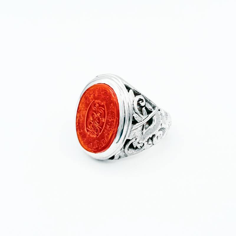 6947e950e392a انگشتر نقره مردانه یمن - کد 18268 - Image 1